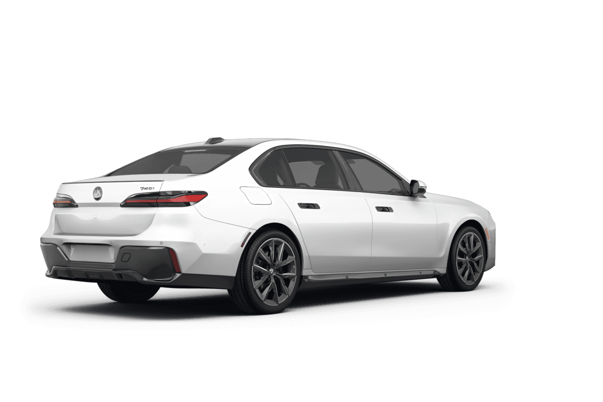 BMW 7 Series  - Back view BMW 7 Series  - Back view